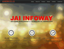 Tablet Screenshot of jaiinfoway.com